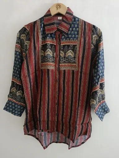 Heritage Fusion Viscose Muslin Shirt