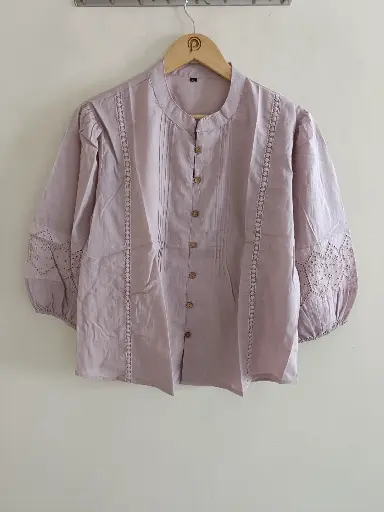 Blush Grace Cotton Top