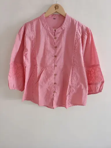 Blush Bloom Cotton Top