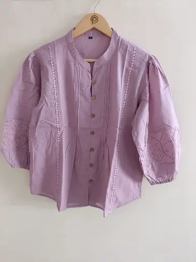 Lavender Grace Cotton Top