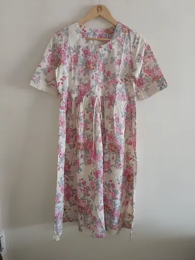 Blossom Breeze Cotton Dress