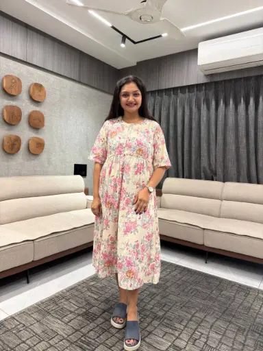 Blossom Breeze Cotton Dress