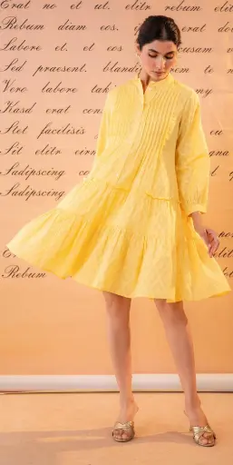 Sunshine Dobby Cotton Tunic