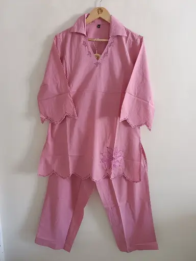 Blush Bloom Cotton Cordset