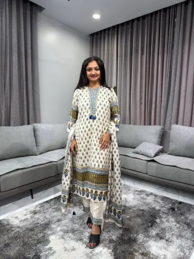 Noor Muslin 3-Piece Set