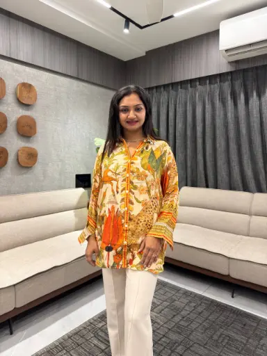 Safari Bloom Designer Shirt