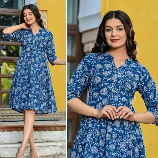 Blue Ivy Casual Cotton Dress